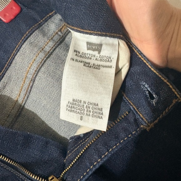 LEVI'S Bold Curve Classic Mid Rise Bootcut Jeans 8 - Picture 5 of 5